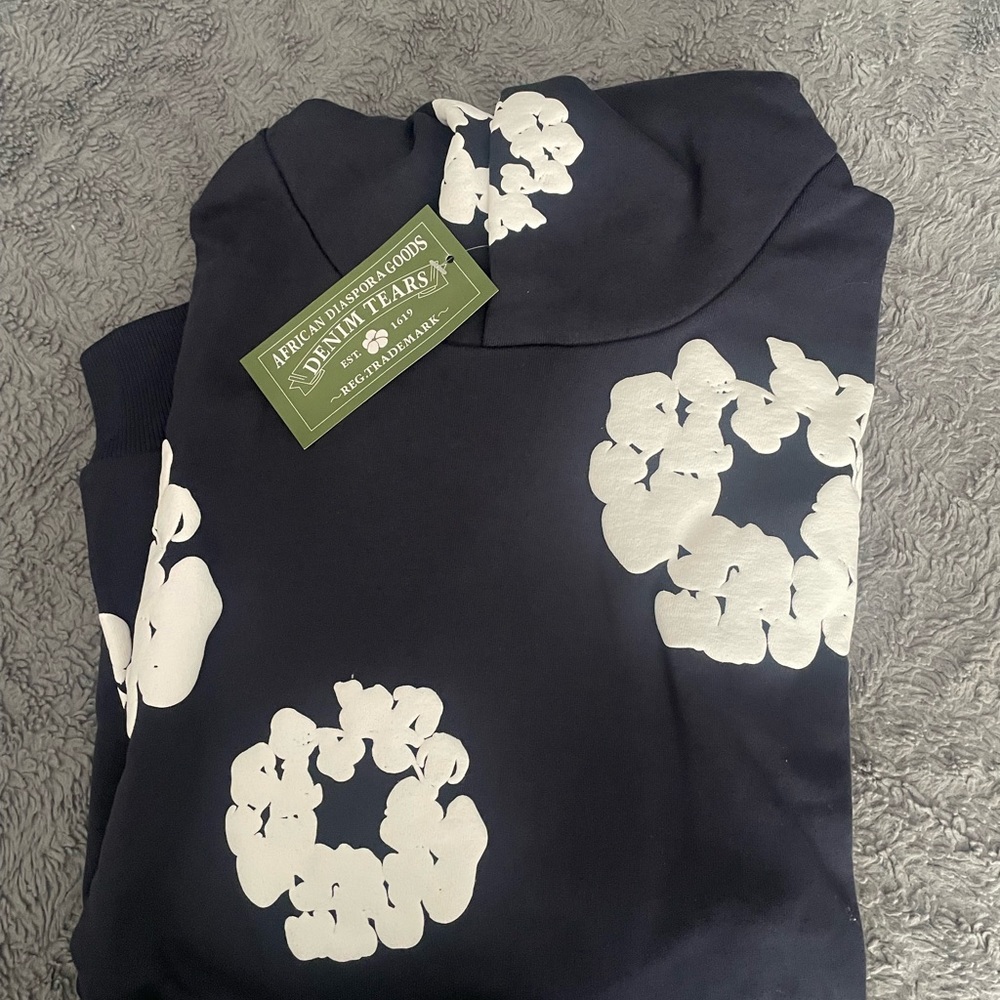 denim tears nice and comfortable hoodie